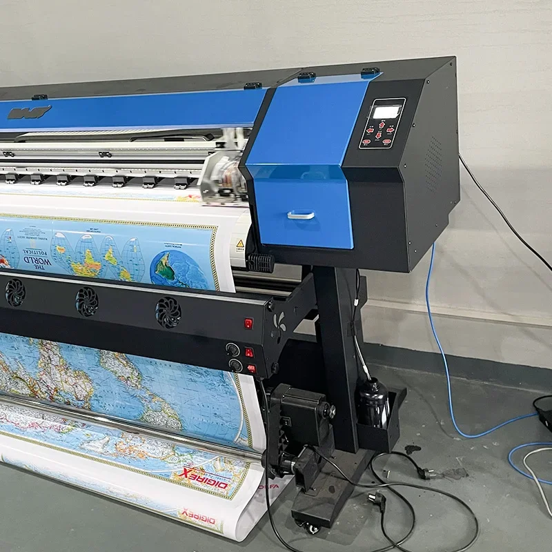 Flex Banner Large Format Eco Solvent Printer Sublimation Vinyl Sticker Printing Plotter