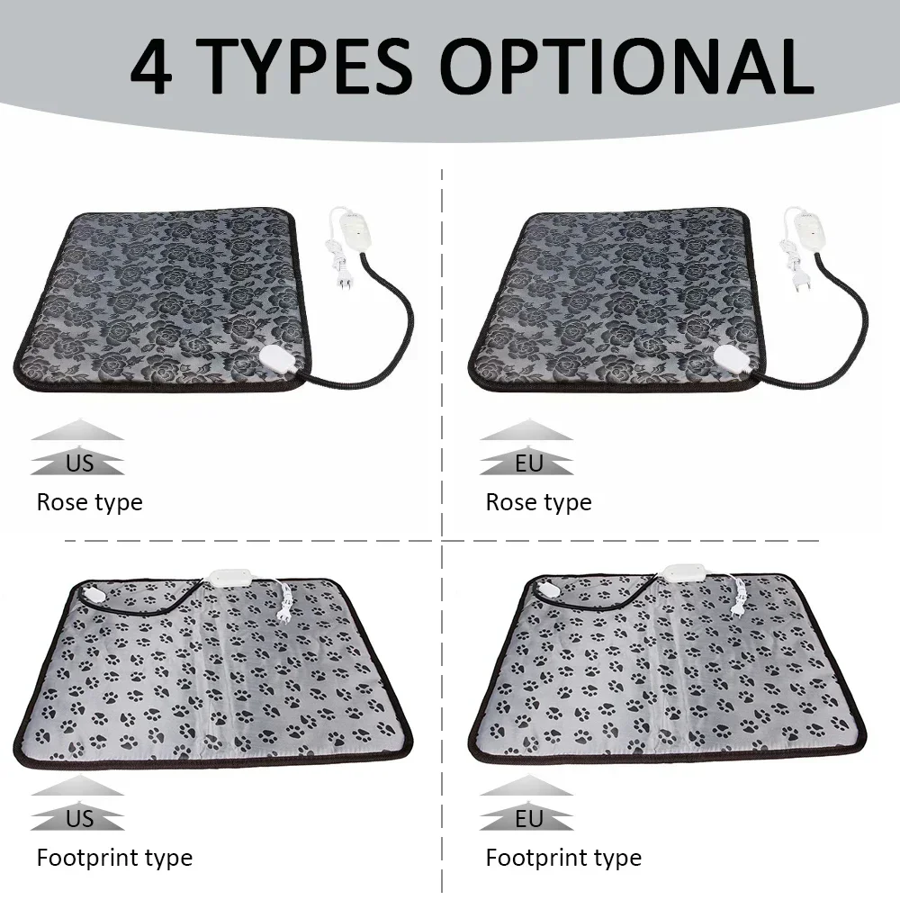 Winter Pet Heating Blanket Waterproof Wearable Wear Resistant Temperature Warm Cat Dog Mattress Indoor Heating Pad Pet Supplies view 5