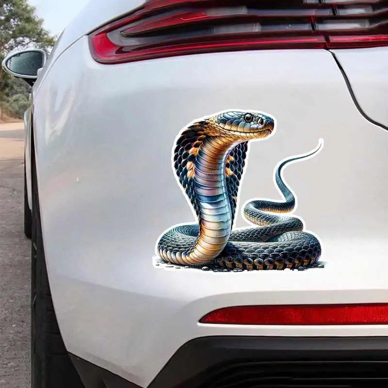 

King Cobra Car Sticker Vinyl Decal Waterproof Rear Window Motorcycle Camper Bumper Truck Laptop Decoration SH802