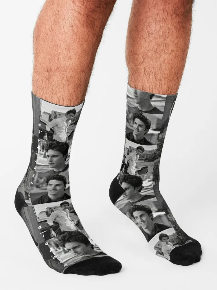 Chaussettes Milo Ventimiglia pour hommes et femmes, anime, enfants, course professionnelle, cool