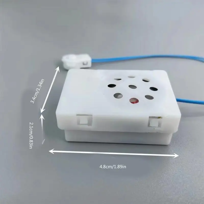 QX2B Voice Recorder для фаршированного устройства записи звука животных с кнопкой переключателя