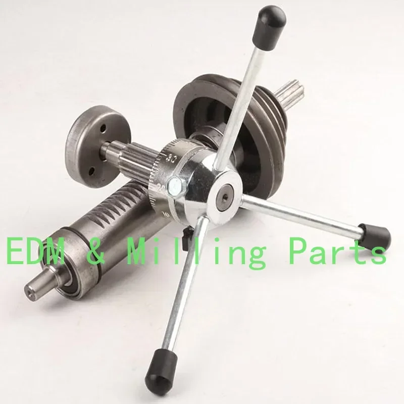 CNC Bench Drill Spindle Assembly Spring Spindle Sleeve Drive Shaft Gear Shaft Pulley Bearing For 16mm Drilling Machine