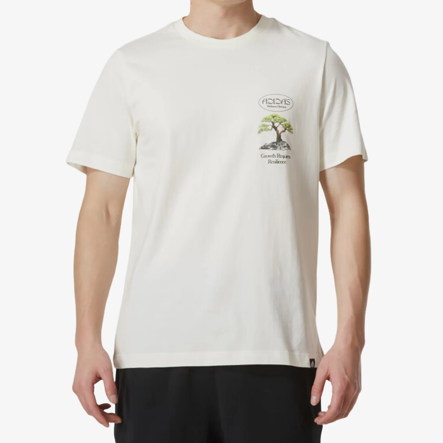 

Adidas genuine genuine M WLLNSS TEE 2 Men's Round Neck Short Sleeve T-Shirt IM8265