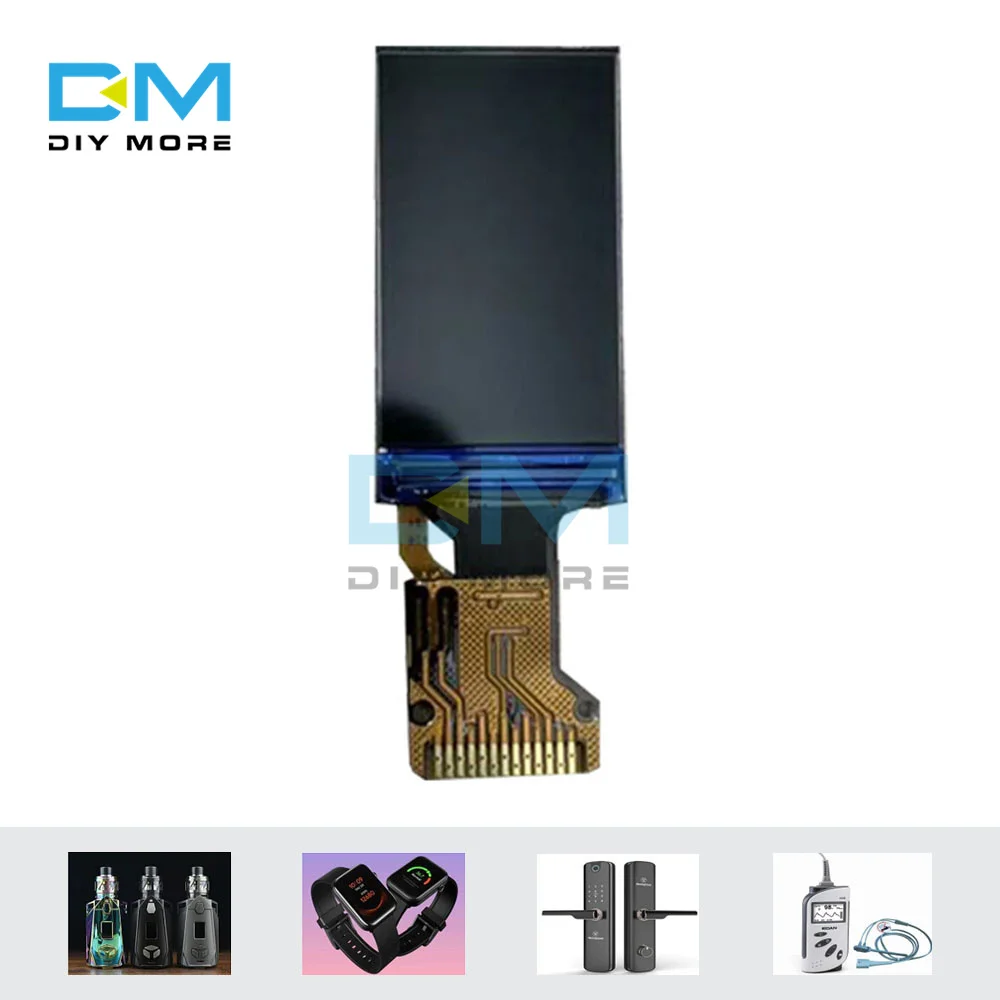 Imagem -05 - Tft Lcd Display Screen Module hd Cheio Colorido 80*160 St7735 Drive ic 13pin Spi Ips 096 3.3v