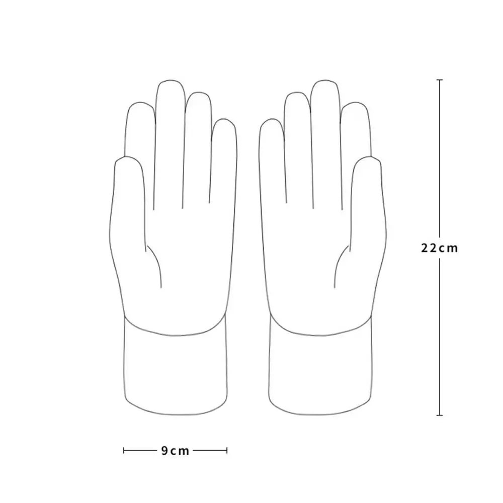패션 터치 스크린 니트 장갑, 두꺼운 방한 따뜻한 장갑, 방풍 모든 손가락 장갑, 남녀공용