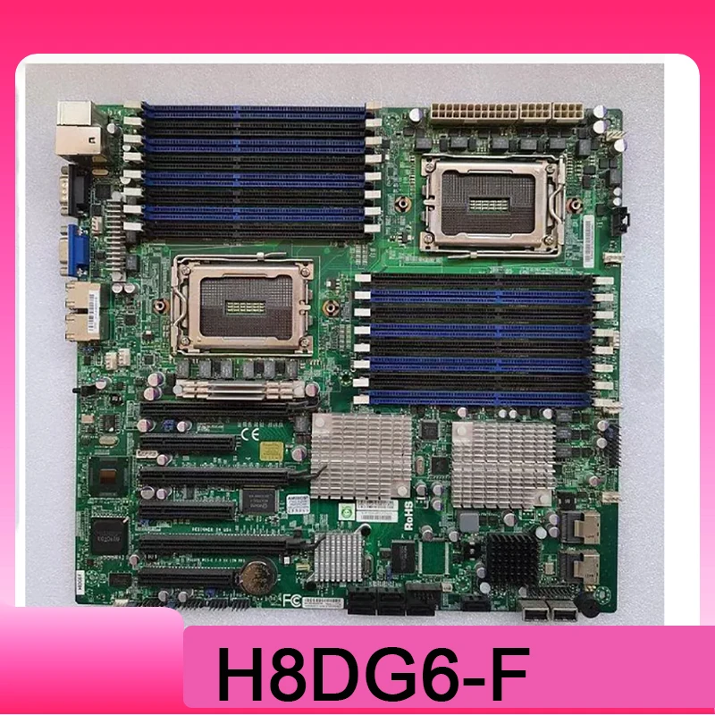 H8DG6-F Server Motherboard Dual Opteron 6000 Series Processors DDR3 For Supermicro