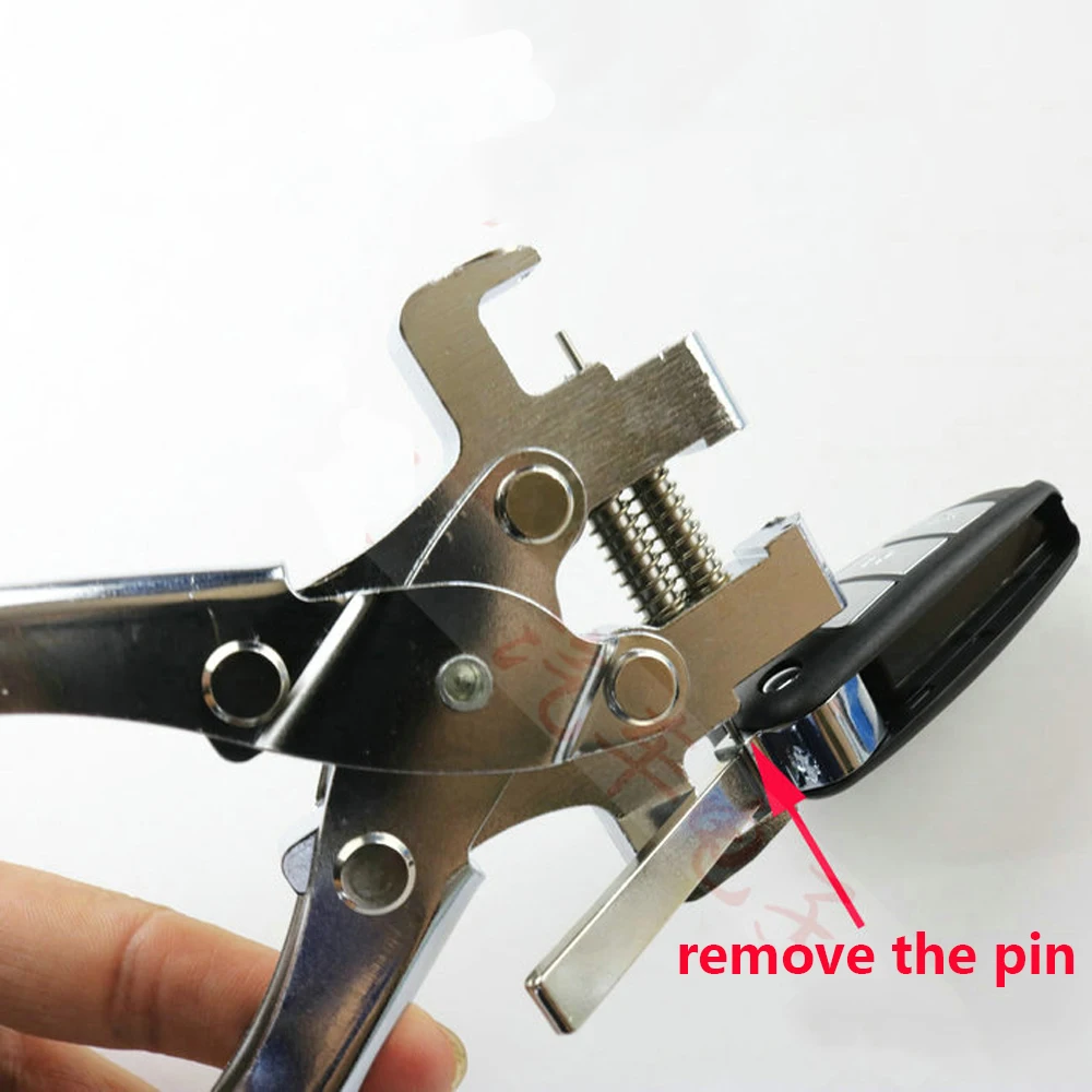 Car Remote Control Mounting Pin Removing Pliers Folding Key Fixed Pin Removing Tool Fixing Flip Key Vice Pin Remover For JSSY