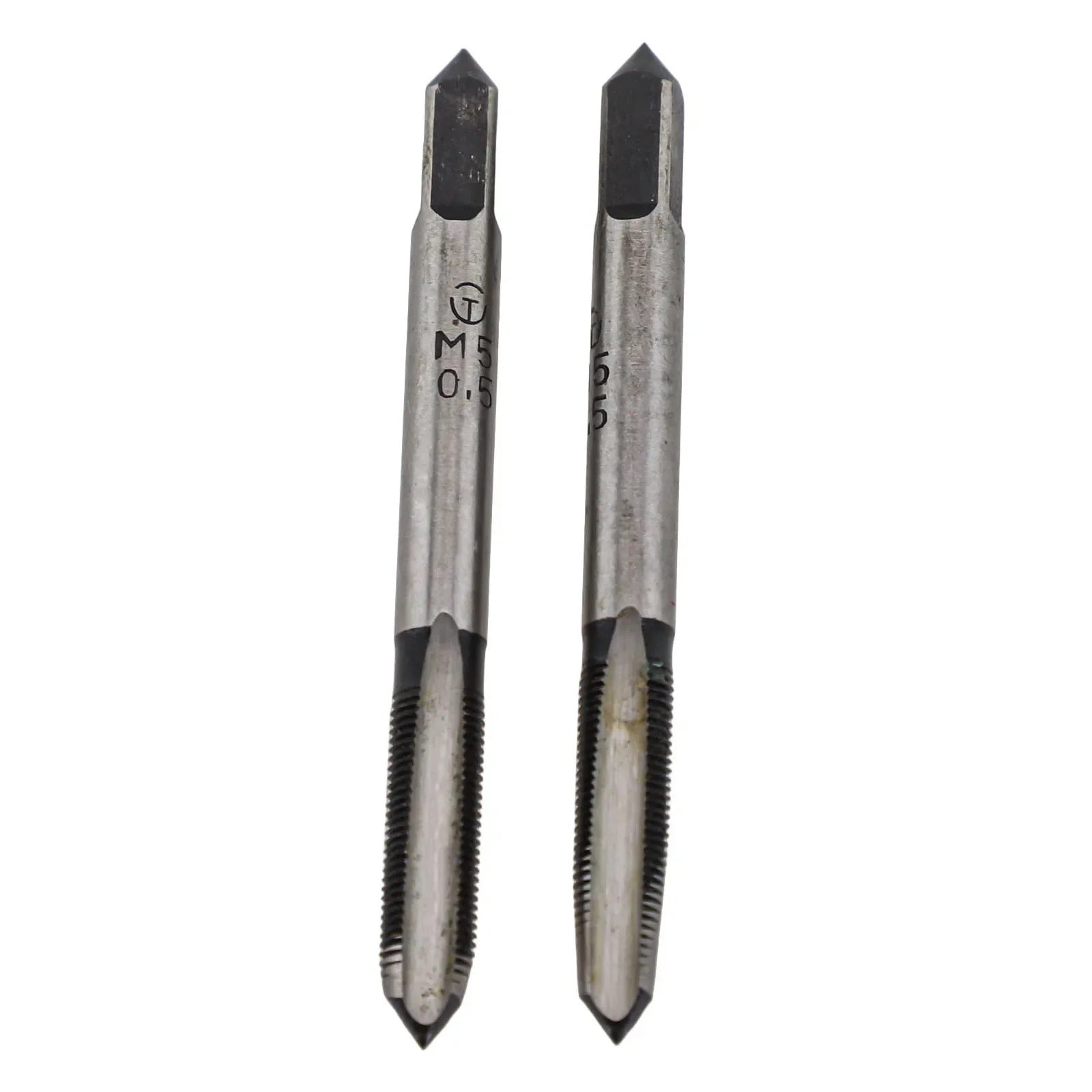 For Rethreading Damaged Threads Taps Metric Hand Taps Set No Burrs Toughness Resistant Wear Resistance 9SiCr Alloy Tool Steel
