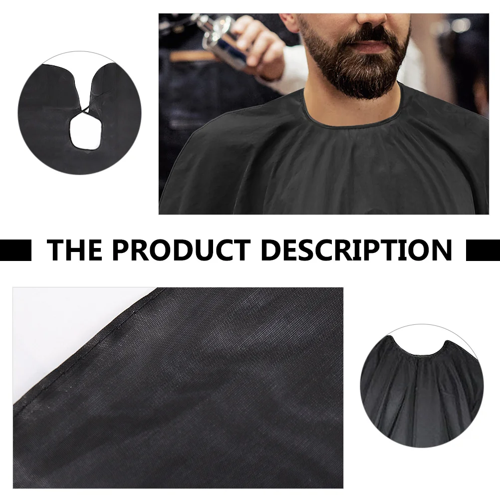 1 قطعة حلاقة كيب لينة خفيفة الوزن صالون تصفيف الشعر ثوب صبغة شعر بيرم الحلاق سموك قابلة لإعادة الاستخدام سهلة التنظيف قص الشعر المئزر