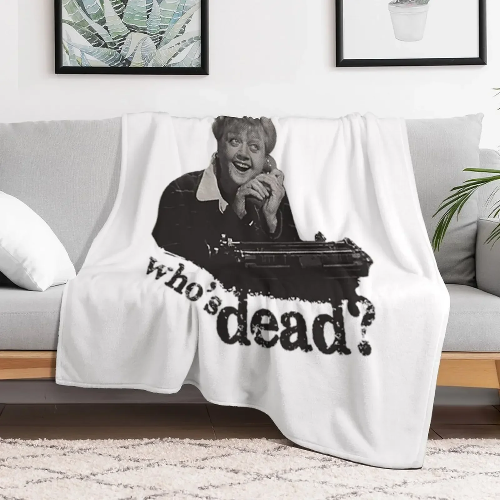 Murder She Wrote - Fletcher Throw Blanket Furrys Luxury Thicken Fashion Sofas Blankets