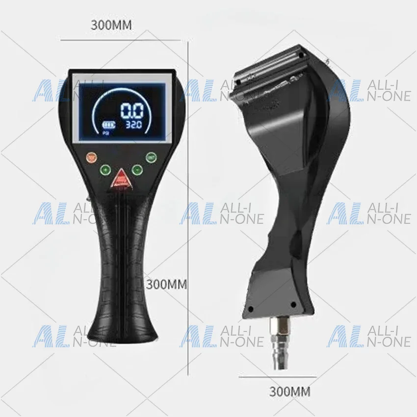 Handheld Digital Tyre Pressure Gauge Automatic Tyre Infaltor Inflation Gun Air Gauge Handheld Automatic Tire Shop Inflation Gun