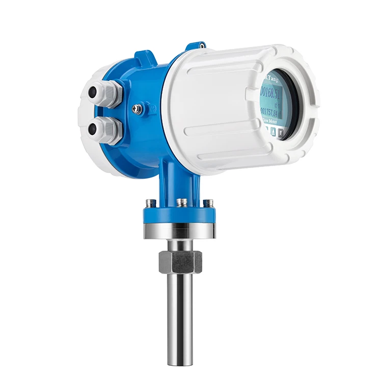 EMF Insertion Type Electronet Magnetic Flowmeter Waste Water Electromagnetic Flow Meter