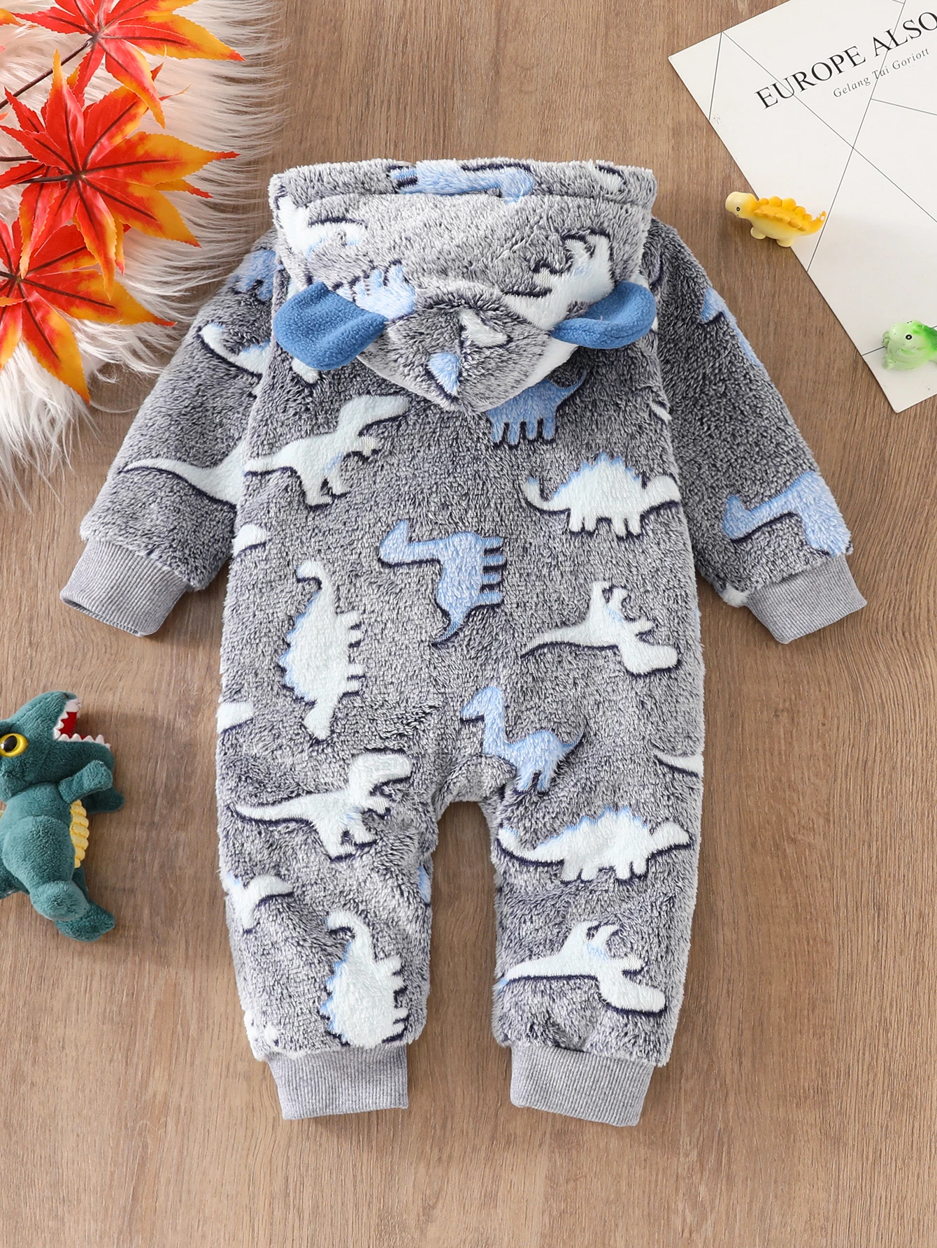 Cute and Warm Casual Fuzzy Din - Spiderman Jumpsuit Kids 评论和价格