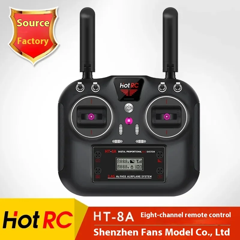 Hotrc Ht-8a 8-way Remote Control Has A Wide Range Of Applications Beautiful Appearance And Complete Functions