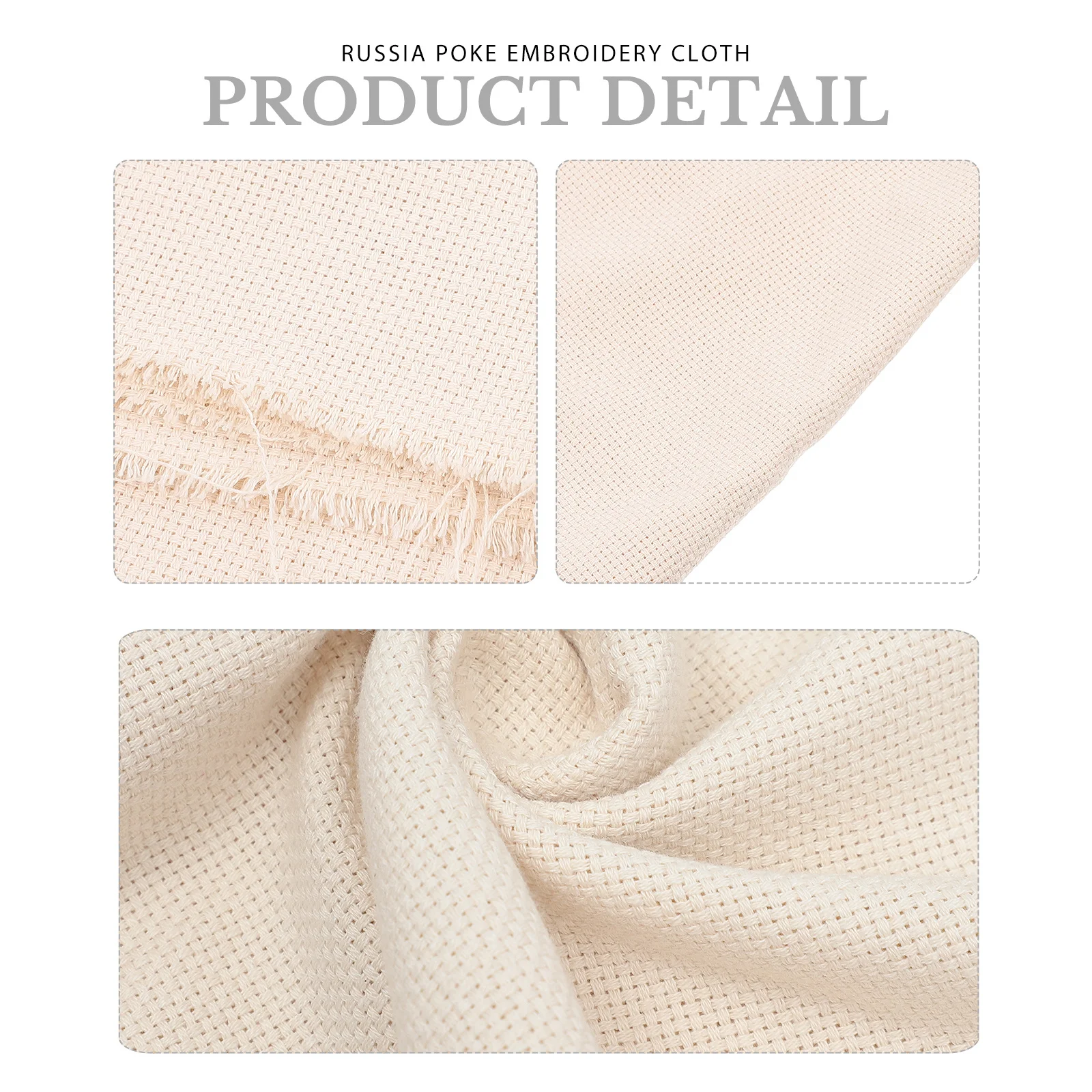 

1Pcs DIY Punch Embroidery Cloth High Quality Material for Cross Stitch Art Craft Fun Portable Sewing Project Women Handicraft