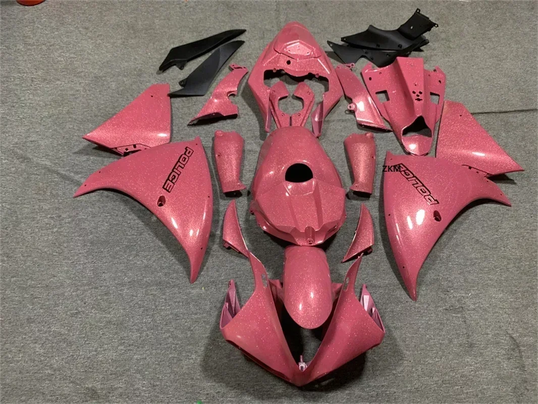 

Motorcycle Fairing Kit ABS Plastic Body Injection Fairings Bodywork Bodykits For Yamaha R1 YZF1000 YZF-R1 2009 2010 2011 pink