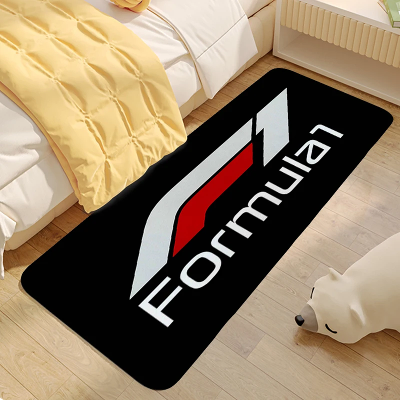 Non Slip Carpet for Bedroom F-Formula 1 Veranda Floor Mat Outdoor Entrance Doormat Bathroom Living Room Rug Home Decorations