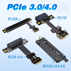 ADT M2 NGFF WiFi Interface Extension Cable To PCI Express X1 X4 X8 X16 Adapter Riser M.2 PCI-E PCIe 1x 4x 8x 16x with Base