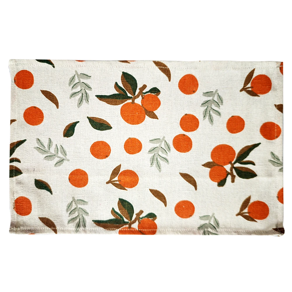 

1-Piece Simple Fruit Print Placemat, Fashionable & Durable, Universal Placemat for Kitchen & Dining Table