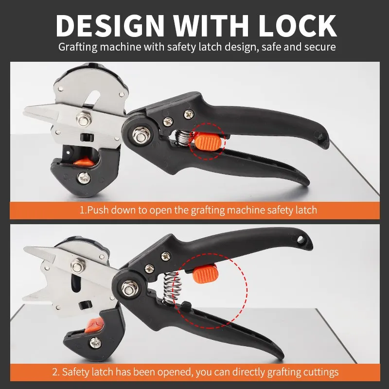 Onnfang grafting cutting tool set Plant Grafting machine Garden fruit tree pruning shears sciss