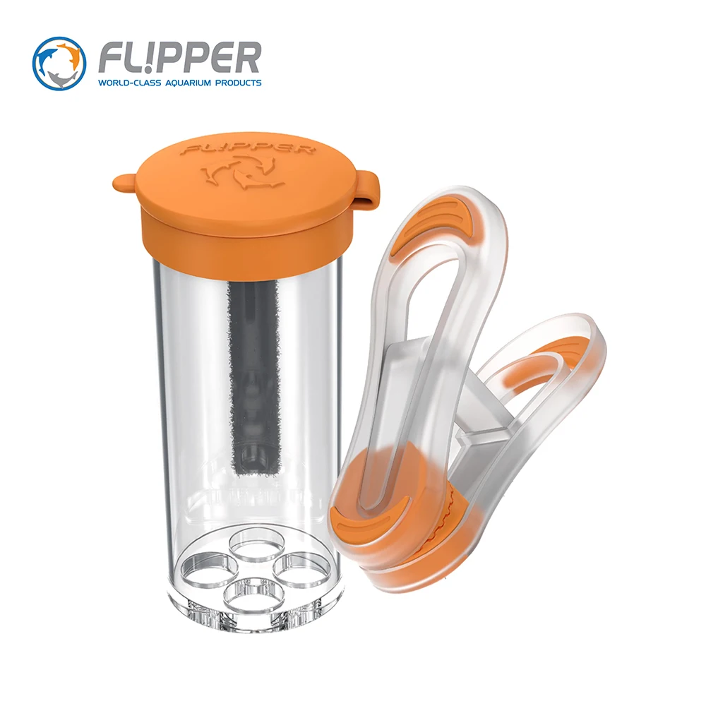 Flipper Fish Tank Feed Aquarium Food Spot Moving Feeding Station Clip Kit for Flipper Nano Standard Max Cleaners