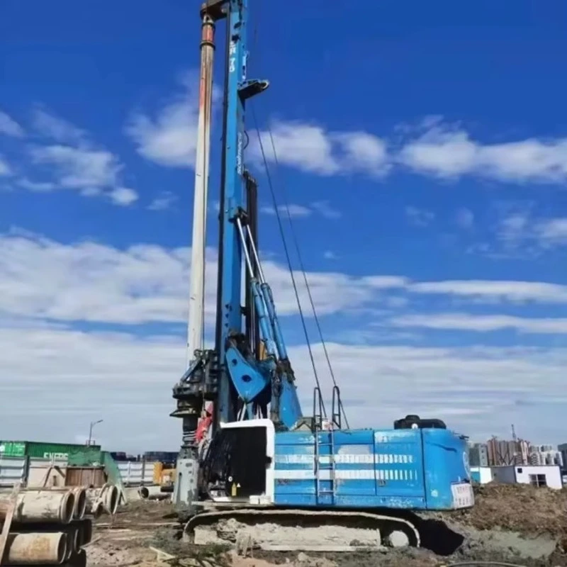 Hydraulic Rotary Pile Driver Rig Borehole Drilling Machine All Terrain for Retaining Wall Mining Construction Customized Price