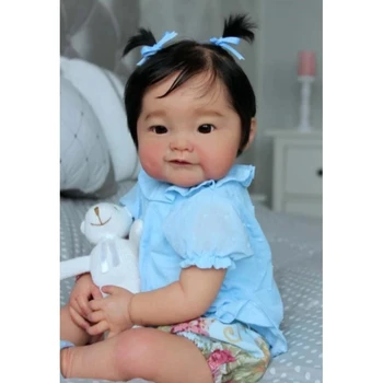 21 inch reborn kit Naomi limited edition reborn vinyl doll kit lifelike real soft touch fresh color unfinished blank doll kit