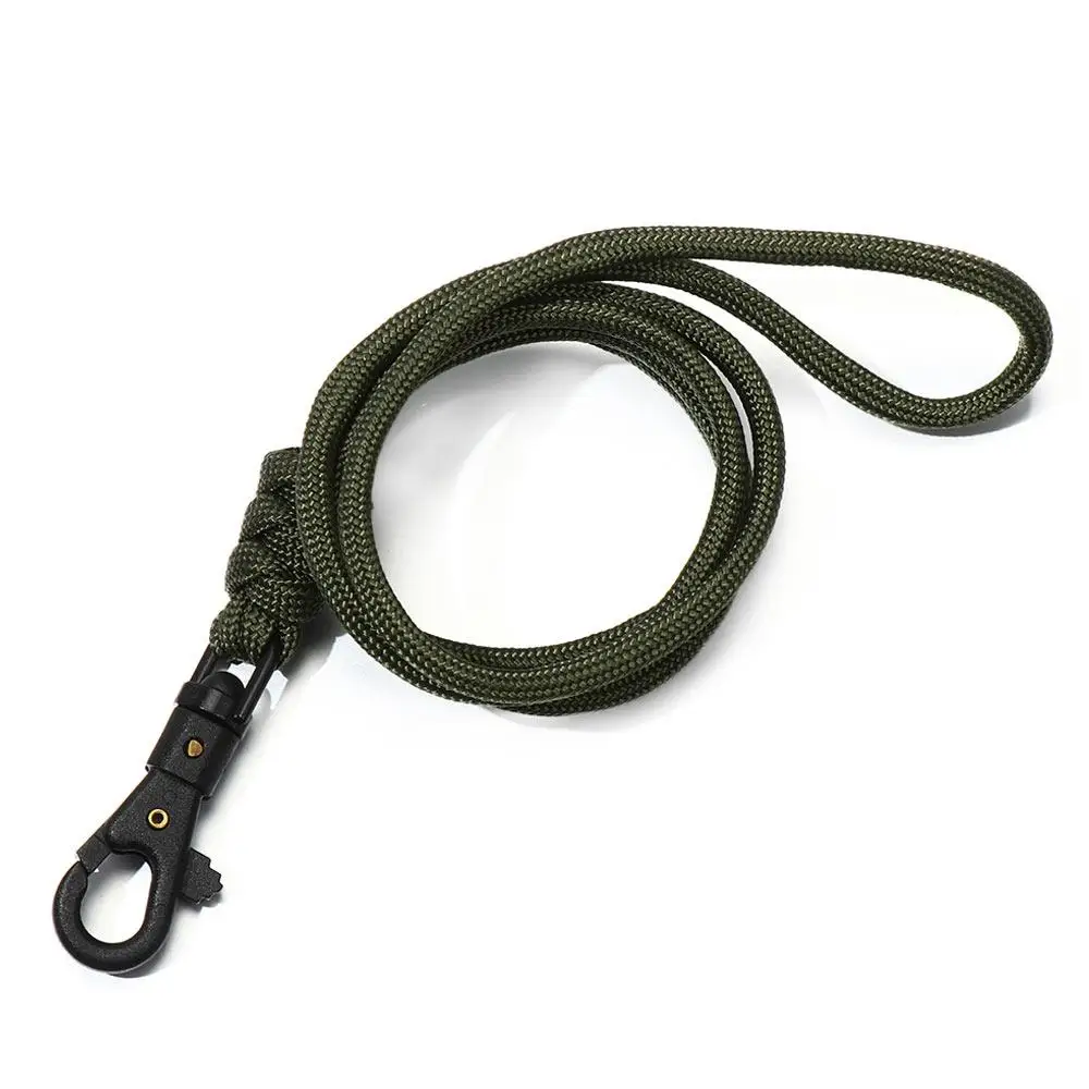 High Quality Self-Defense High Strength Key Ring Paracord Keychain Lanyard Triangle Buckle Parachute Cord