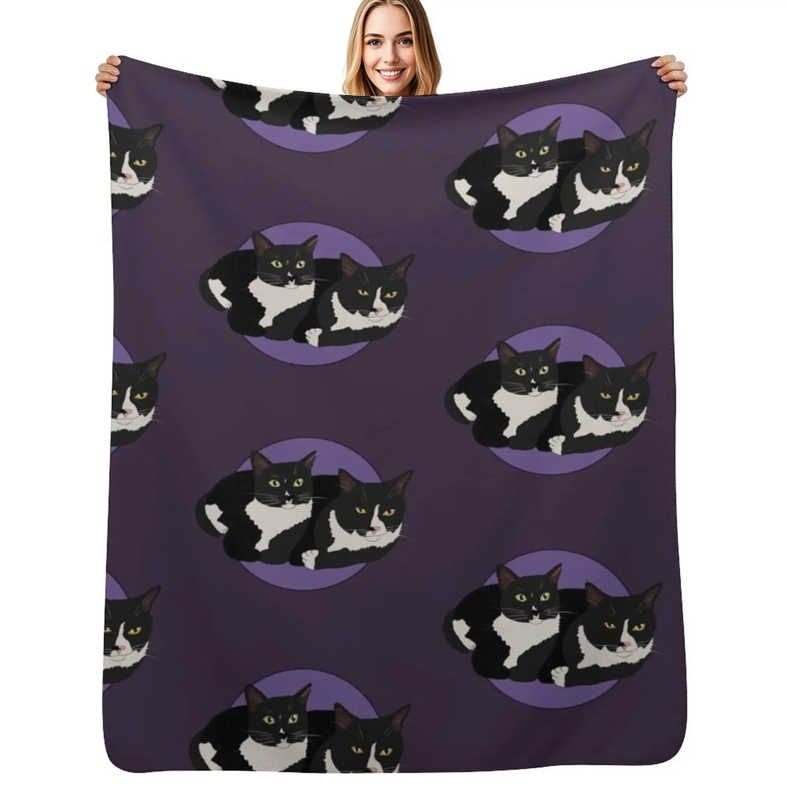 

Jasper and tiptoe Throw Blanket Durable Warm Blanket for Daily Home Use