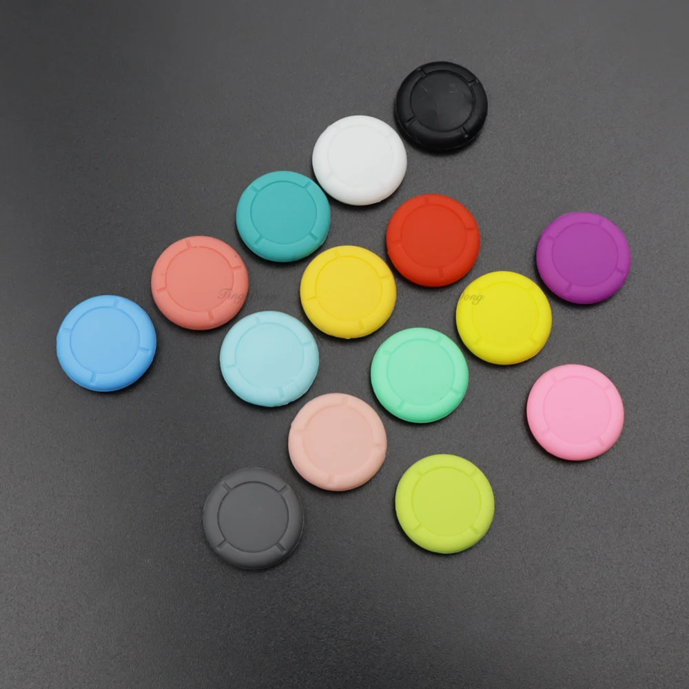 10pcs Rubber Grip Cap For Switch Controller 3D Analog Joystick Cover Silicone Thumbstick Cap For NS Joy-Con - view 6