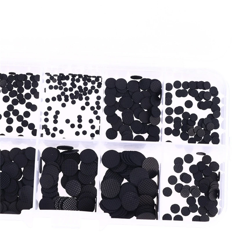K0EA 500Pieces Conductive Keypad Repair Various Size Buttons for Remote Control