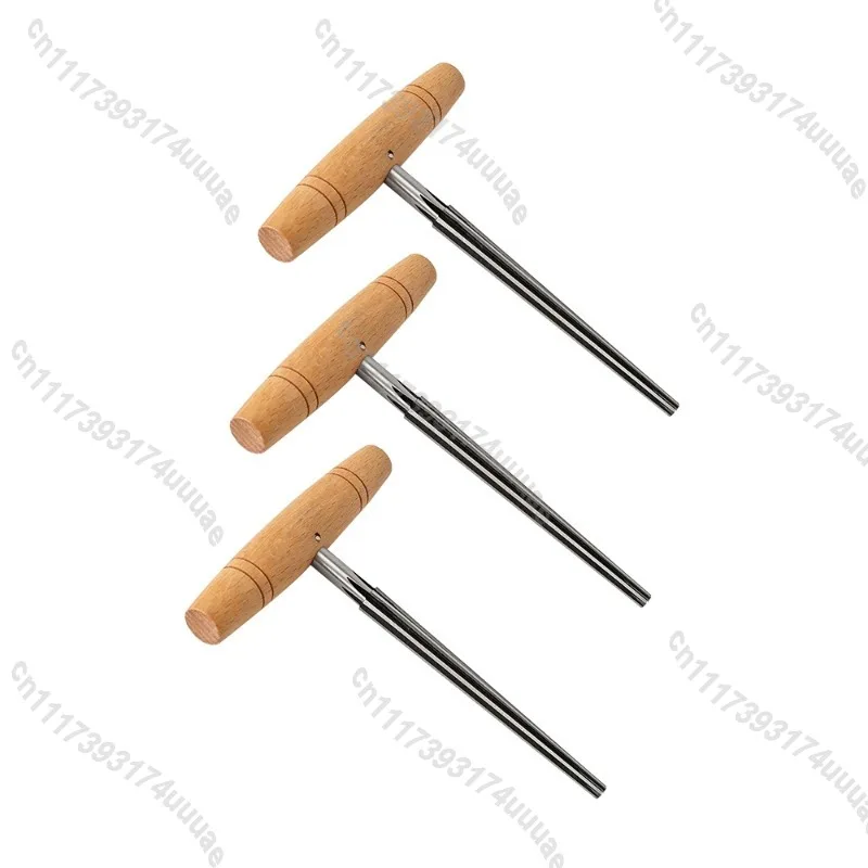 1:26 Taper Violin Viola Peg Hole Reamer, Wood Handle Luthier Tool for Instrument Making Parts