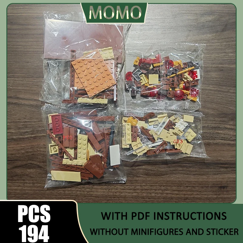 

Movie Model Moc Building Blocks Trophies Box Model Technology Brick DIY Assembly Creative Model Construction Holiday Set Toys