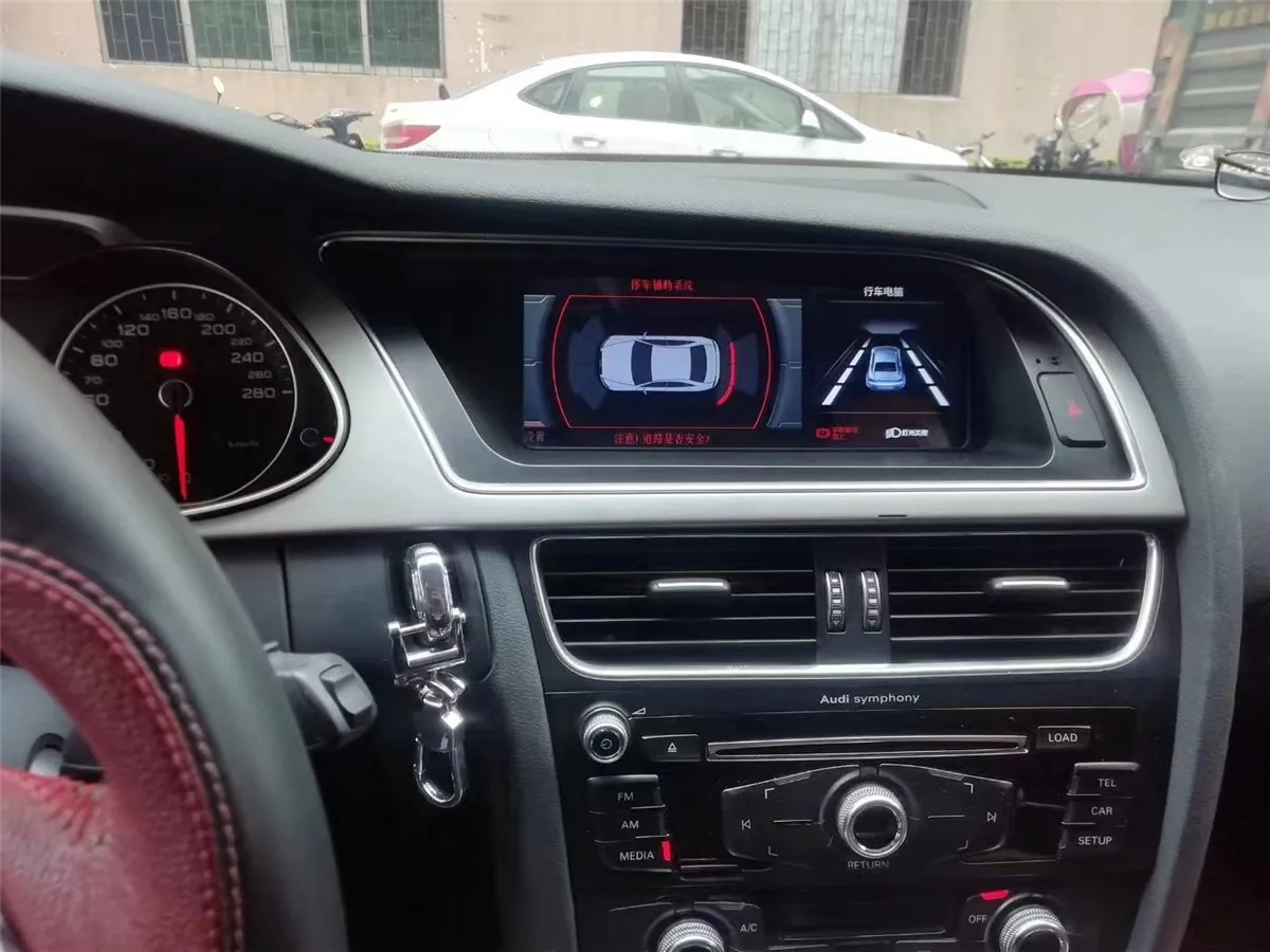8.8 بوصة HD 8 Core Android 13 Carplay Auto اللاسلكية لأودي A4 2009 - 2012 S4 B8 نظام السيارة الذكي الوسائط المتعددة المركزية