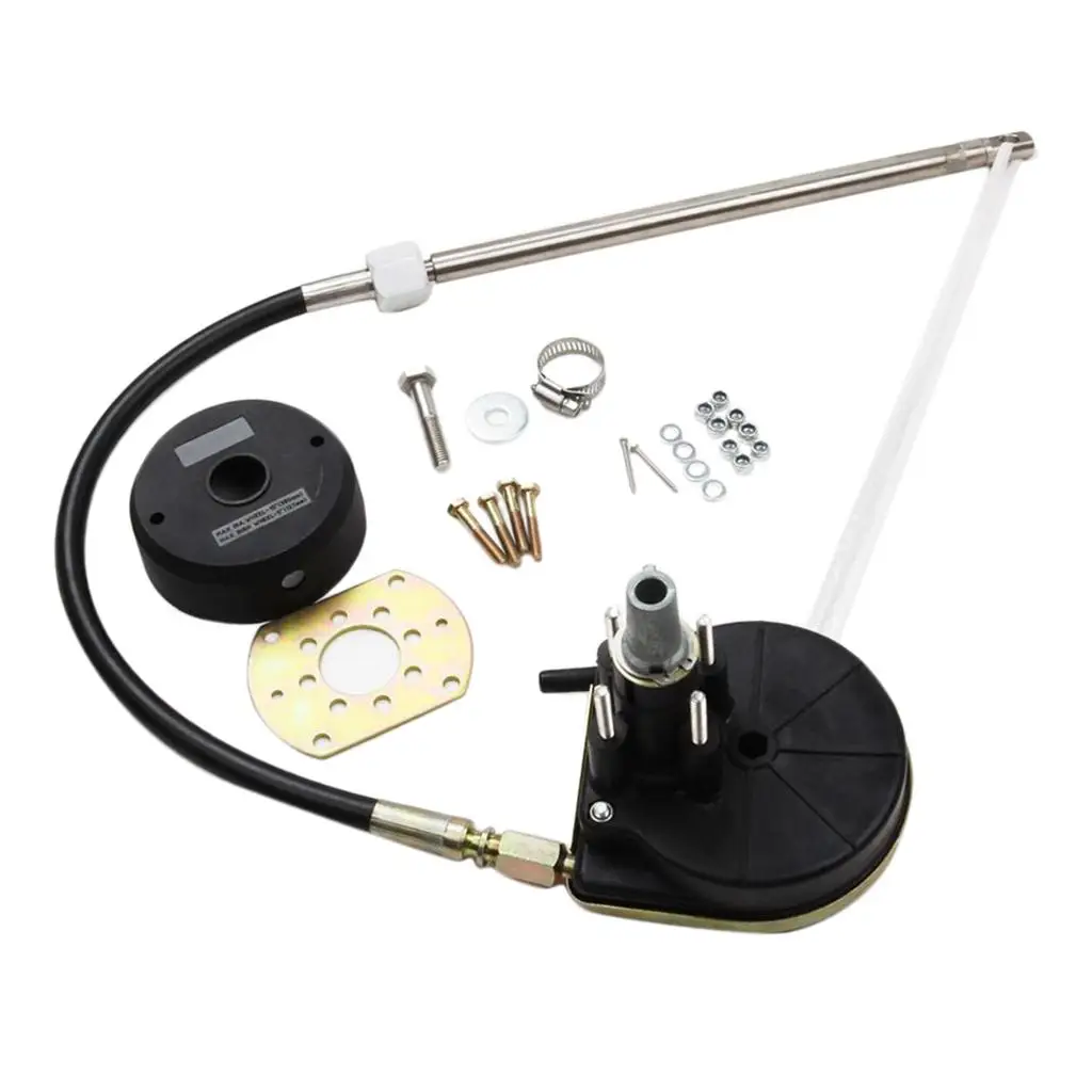 

YK7- Mechanical Steering Kits W/ 12' Steering Cable Outboard System