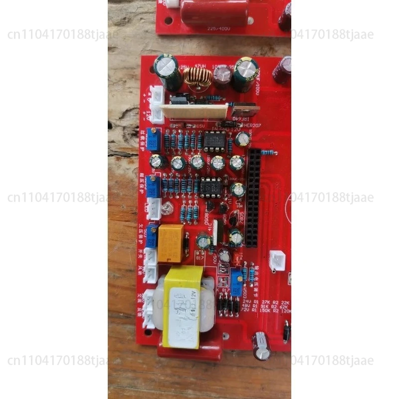 

Pure sine wave inverter PCB motherboard 20 tubes semi-finished product, now red board