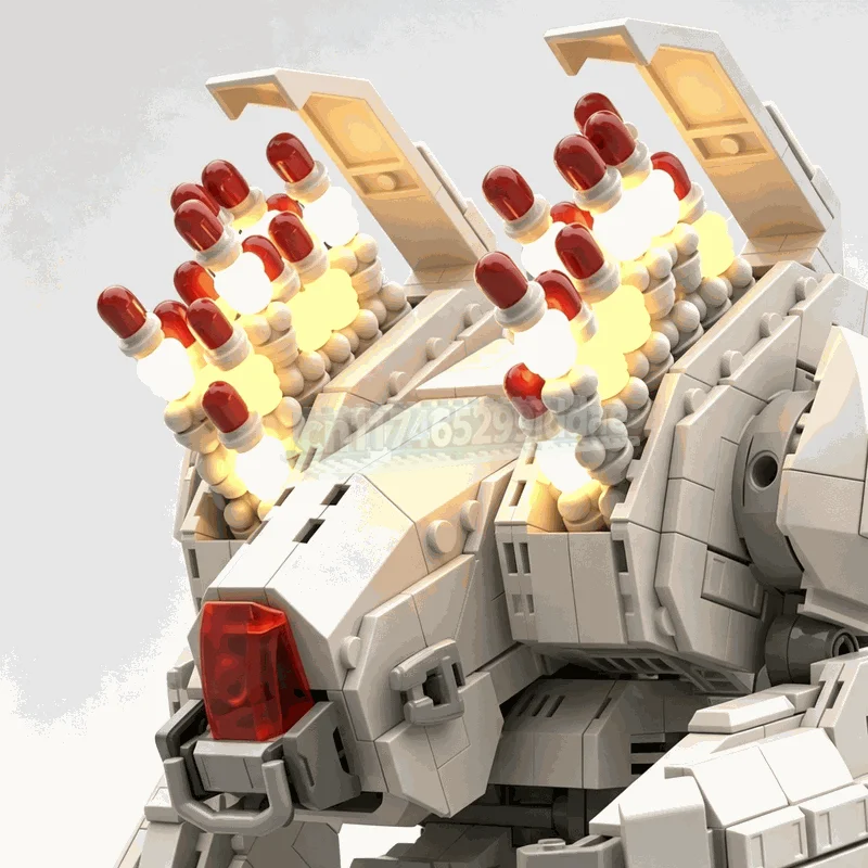 NEW 1063PCS Archer Heavy Battlemech Robot Model Custom Puzzle Creative Building Blocks DIY Assembly Toy Display Gift Collection