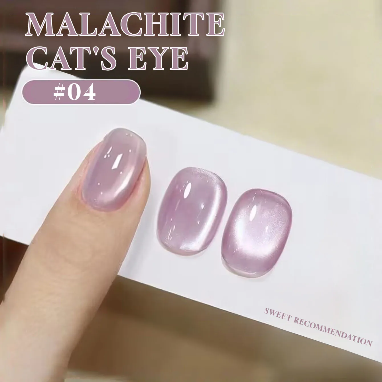 MN 12ML 1 szt. Przezroczysty pudrowy lakier do paznokci z efektem kociego oka, szklane koraliki, różowe paznokcie, specjalne materiały do salonów paznokci, akcesoria do paznokci