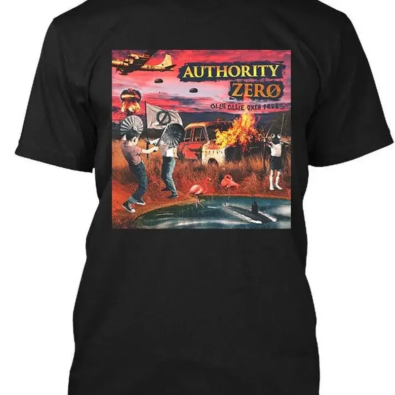 Limited New Popular Authority Zero Ollie Oxen Free American T Shirt S 4Xl