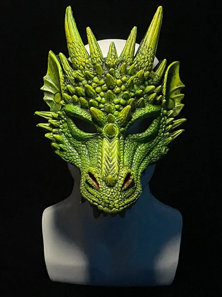 

Children Adult Dragon Mask Halloween Dinosaur Mask Mask Masquerade Animal Show Props Toys