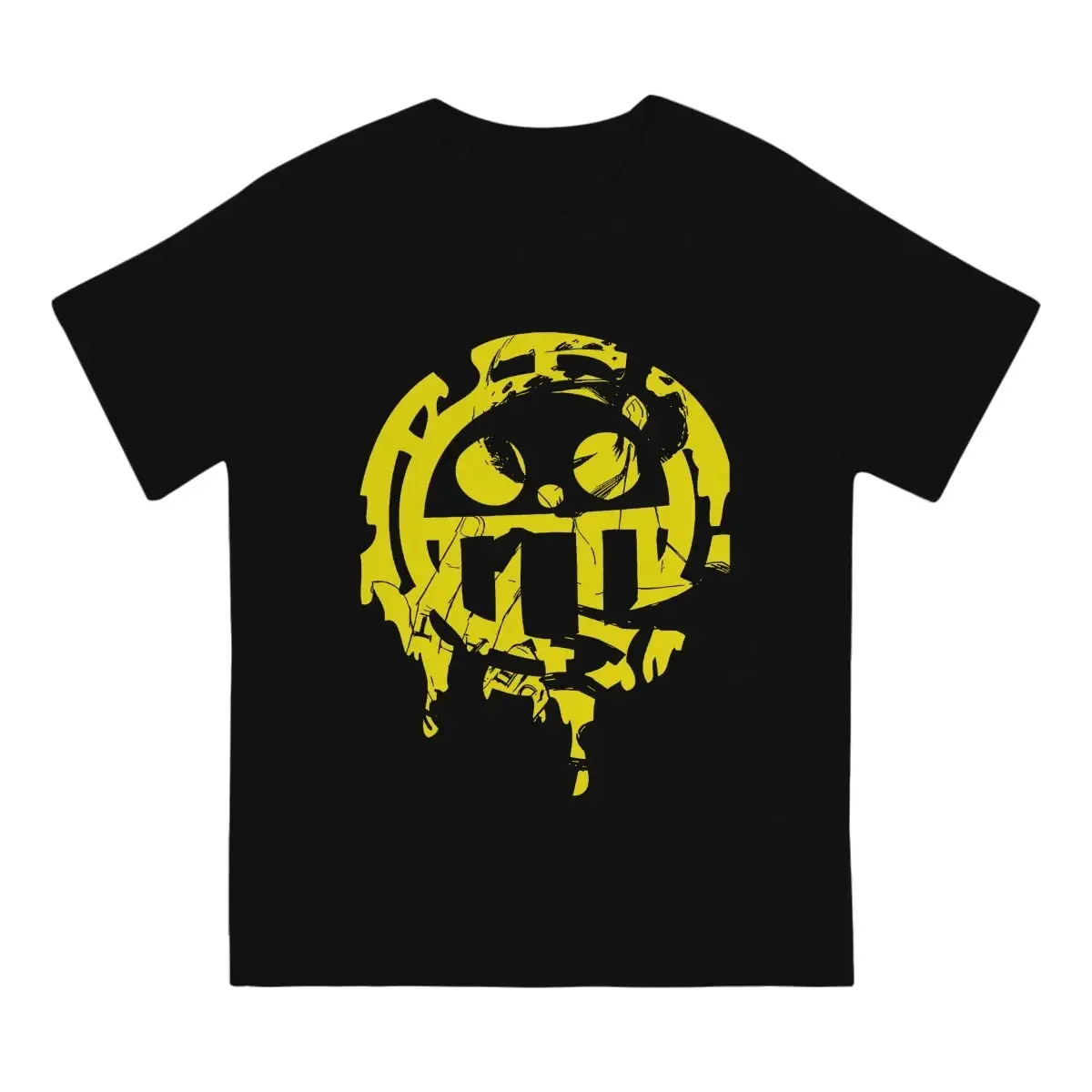 Anime O Neck Tops T Shirt Trafalgar Law Modal Humor Gift Idea Graphic  Men Clothing Round Collar heavyweight Informal