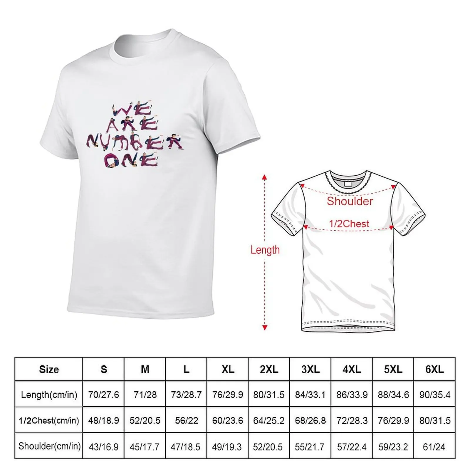 We Are Number One Made of Robbie Rottens T-Shirt oversize t-shirts man funny costumes mens vintage t shirts