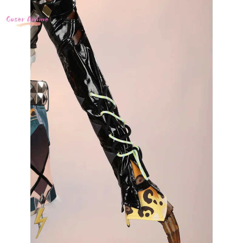 زي تنكري من Game Genshin Impact Xilonen زي موحد لحفلات الهالوين وحفلات الكرنفال وعيد الميلاد ملابس الأدوار