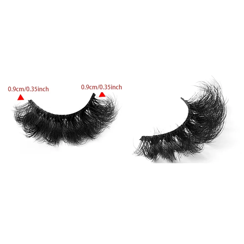 5 Pairs Eyelashes Faux Mink Eyelashes Long Lasting Fluffy Mink Lashes Dramatic Volume lashes Extension Thick Long