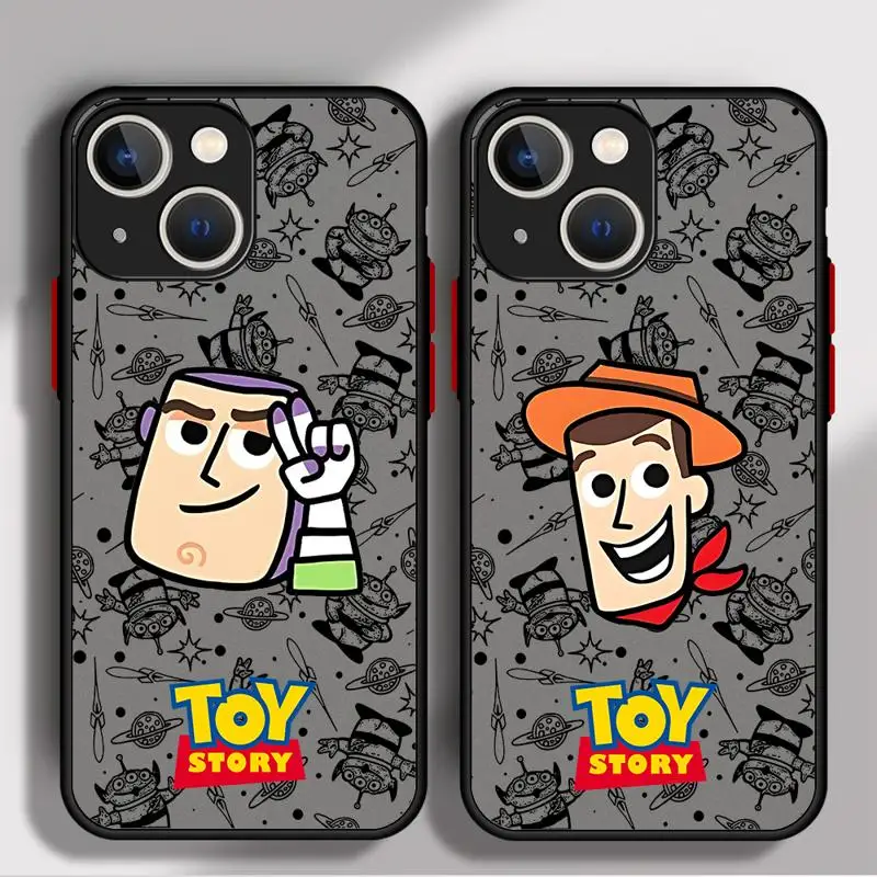 phone cases for Apple iPhone 11 16 case 8 14 12 Pro 15 7 8Plus 13 Mini XS X XR Luxury fundas Cover Disney Toy Story Woody Pride