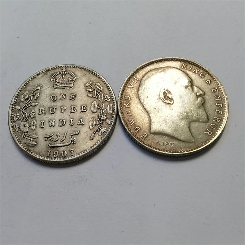 1 Rupee 1 Rupee Indian Coin: What You Need to Know Before Buying the British Edward VII Copy