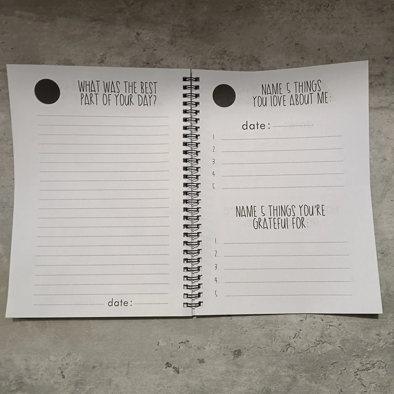 Top-Meaningful Parent Child Interactive Planner Portable Unique Keepsake Notebook For Improve Parent And Child Relationship
