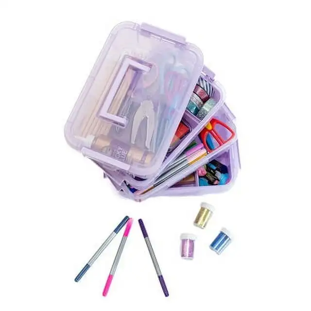 

Everything Four Tray Craft Storage Organizer