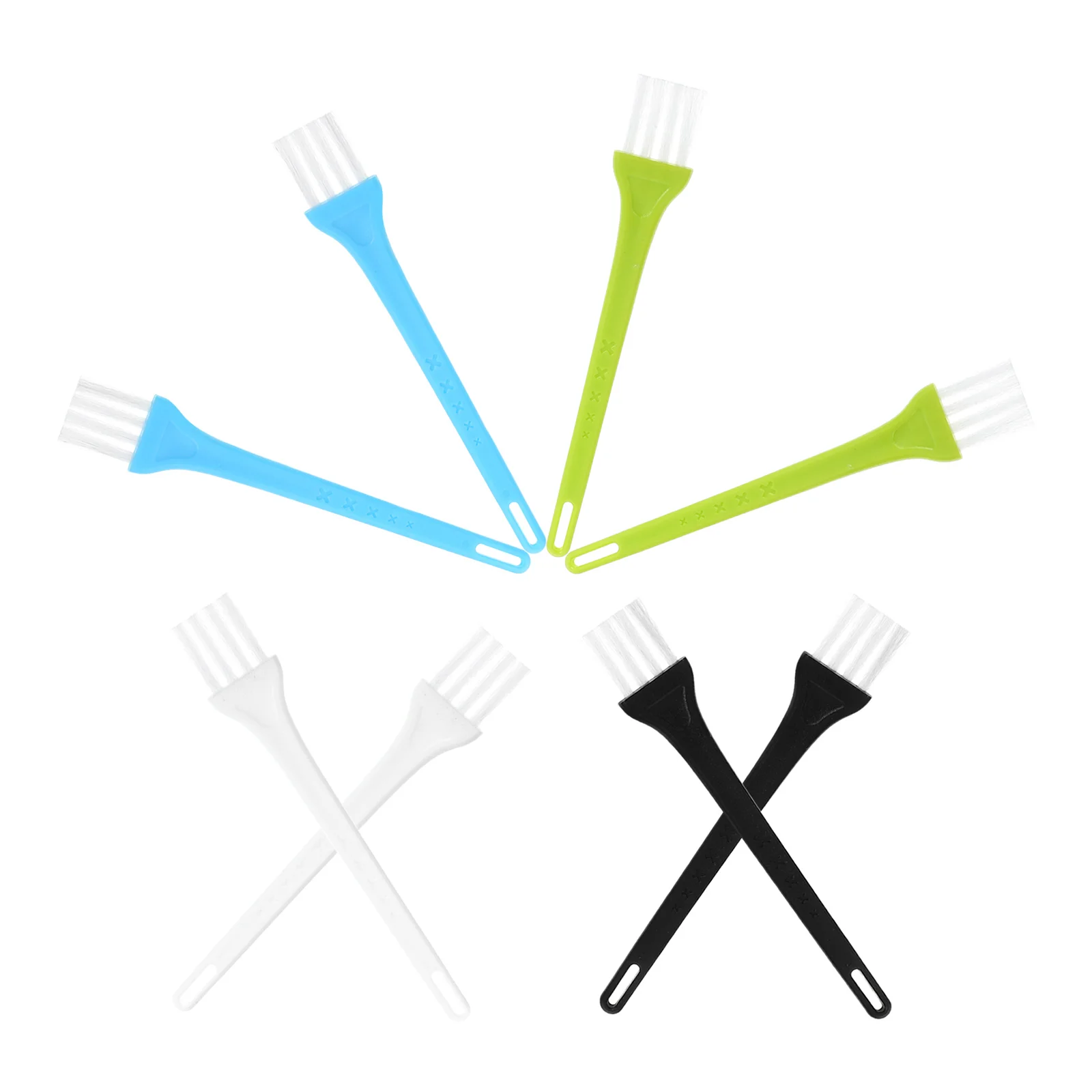 8 Pcs Cleaning Brush Nylon For Computer Keyboard Brushes Small Clipper Crevice Scrub Electric Razor