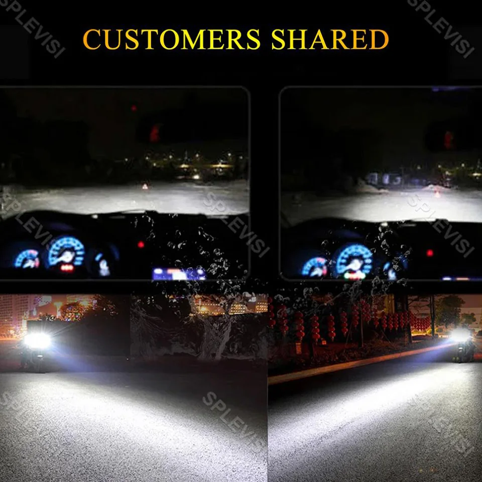 9003 H4 LED المصباح الأبيض-تيار المدخلات المستقر يحمي الدائرة لـ Kawasaki Vulcan S VN650 2015 2016 2017 2018 2019-2023 #5